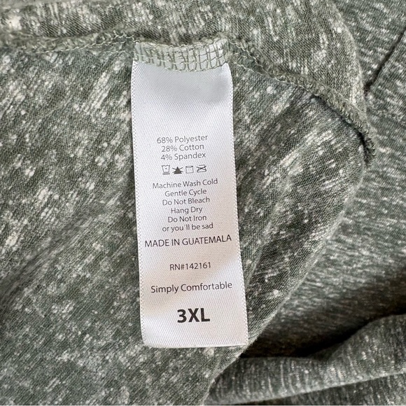 LuLaRoe Carly Dress Green - Picture 4 of 4